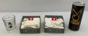 lot 81 image: Misc. Vintage PLAYBOY Items