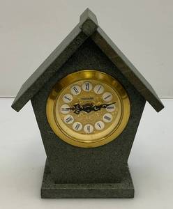 lot 88 image: Vintage Mercedes Stone Clock Made In West Germany