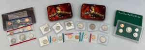 lot 94 image: Misc. Vintage Coin Sets & More