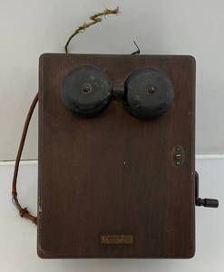 lot 162 image: Antique Western Electric Phone Ringer Box