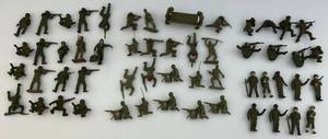 lot 176 image: WWII 1940s Toy Soldiers Including Tim Mee & More (VERY COOL) With Provenance