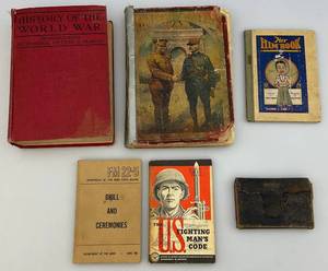 lot 179 image: Vintage Misc. War Related Books & More