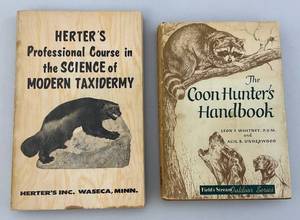 lot 187 image: Vintage Sportsman Books Incuding HERTERS & More