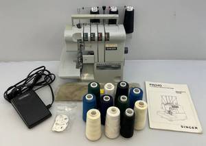 lot 191 image: 1996 Singer Serger & More Barely Used