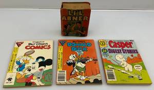 lot 209 image: Vintage Lil Abner Little Big Book & Mini Comics Including Casper & More