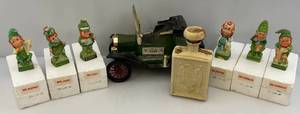 lot 230 image: Misc. Vintage Decanters Including Hoffan & More