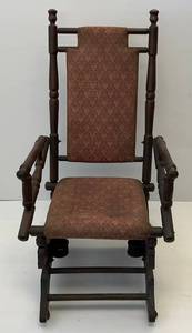 lot 275 image: Antique Spring Rocker