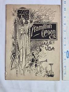 lot 3 image: Hamilton Organ Co. Catalog, Chicago, USA an Illustrated Catalogue of Hamilton Organs