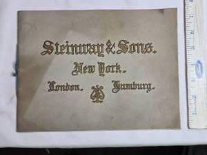 lot 16 image: 1892 Steinway & Sons Piano-Fortes Illustrated Catalog