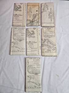 lot 69 image: Vintage AAA Road Map Collection of the United States  Central, Southeastern, and Western States