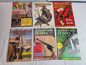 lot 106 image: Vintage Shooting Times Magazine Collection (6 Issues from 1963) In Varying Conditions