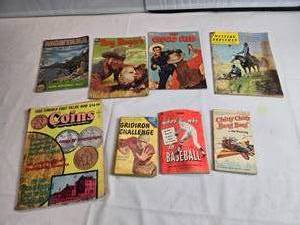 lot 122 image: Roy Rogers Comic, Vintage Coin Reference Books, The Cisco Kid Comic and More