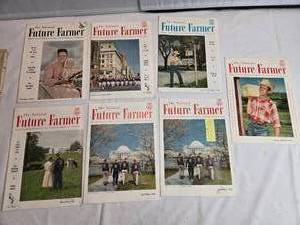 lot 132 image: 1950s Era National Future Farmer Magazine