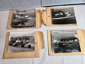 lot 133 image: Approximately 130 Vintage Farm Aerial Photographs - Maybe from Kandiyohi County 