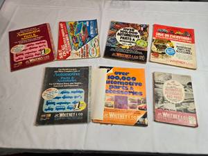 lot 134 image: Vintage JC Whitney Catalogs 1962, 1973, 1975, 1972