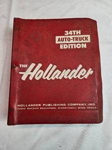 lot 138 image: 1968 34th Edition of Hollander Auto-Truck Interchange - See pics for condition