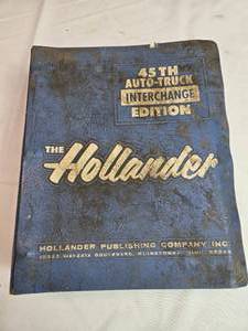 lot 139 image: 1979 45th Edition of Hollander Auto-Truck Interchange - See pics for condition