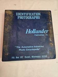 lot 142 image: 1973 Hollander Identification Photographs The Automotive Industries Photo Encyclopedia - See Pics for Condition