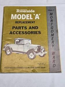 lot 156 image: Wards Riverside Model A Replacement Parts and Accessories Catalog