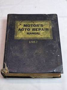 lot 166 image: 1962 Motors Auto Repair Manual