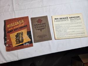 lot 177 image: Vintage Gasoline Engine Books and Advertisements