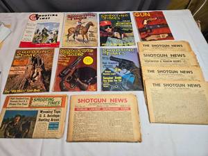lot 196 image: 1960s Shotgun News and Shooting Times