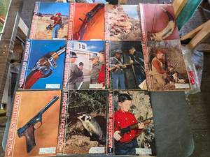 lot 202 image: February - December 1957 - The American Rifleman - Musty Smell