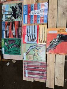 lot 213 image: 8 Issues from 1976 - The American Rifleman - Musty Smell