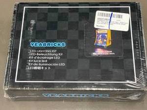 lot 50 image: Yeabricks LED Lighting Kit for Lego 10323 Iconic Pac-Man Arcade Building Blocks Model