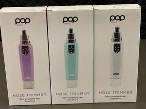 lot 85 image: Pop Sonic Nose Trimmer Set - 3 Units