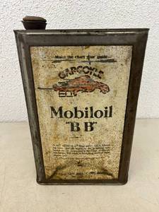 lot 321 image: Gargoyle Mobiloil BB Heavy Can