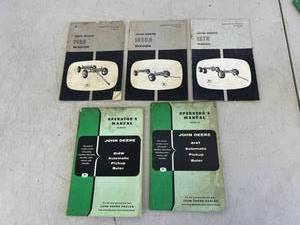 lot 352 image: John Deere Operators Manuals