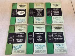 lot 353 image: John Deere Operators Manuals