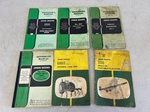 lot 354 image: John Deere Operators Manuals
