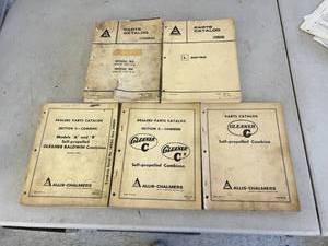 lot 359 image: Allis-Chalmers Parts Catalogs