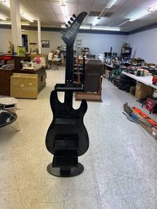 lot 376 image: Guitar Theme Shelving Unit