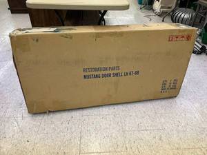 lot 424 image: NIB 1967-1968 Ford Mustang Door Shell LH
