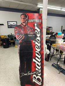 lot 425 image: Budweiser Dale Earnhardt Jr Cardboard Standee 6