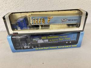 lot 442 image: 164 Scale Semi Trucks & Trailers