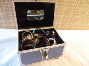 Box of bracelets.