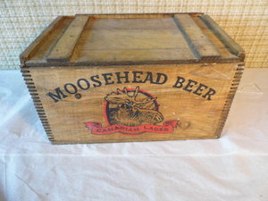Wooden Advertisement Box