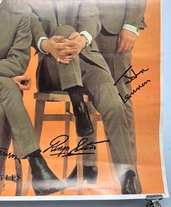 lot 25 image: Vintage Original 1964 NEMS Beatles Poster