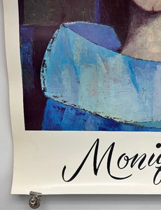 lot 36 image: Vintage Mid Century Monique Poster 
