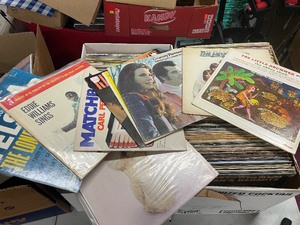 lot 65 image: Large Estate Lot of Vintage Vinyl Records