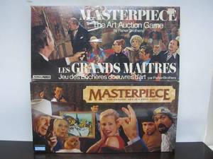 lot 146 image: 2 Factory Sealed Board Games - Parker Brothers Masterpiece Art Auction Game