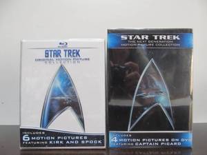 lot 170 image: 2 Brand New STAR TREK Movie Collection Box Sets - DVD & Blu-Ray