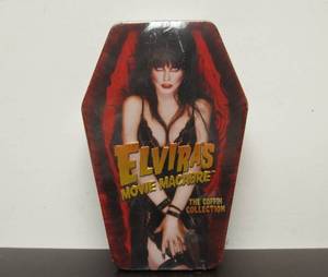 lot 196 image: Brand New ELVIRAS MOVIE MACABRE Special Edition DVD Coffin Collection Box Set 
