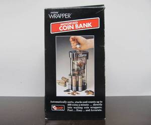 lot 129 image: New in Box Motorized Coin Sorter & Money Wrapper
