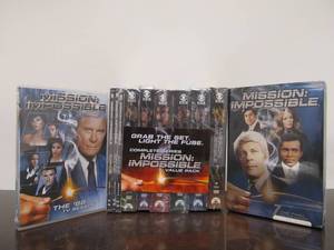 lot 136 image: Brand New MISSION IMPOSSIBLE Complete TV Series on DVD Plus Extras