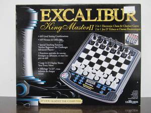 lot 137 image: New in Box EXCALIBUR King Master II Electronic Chess Game
